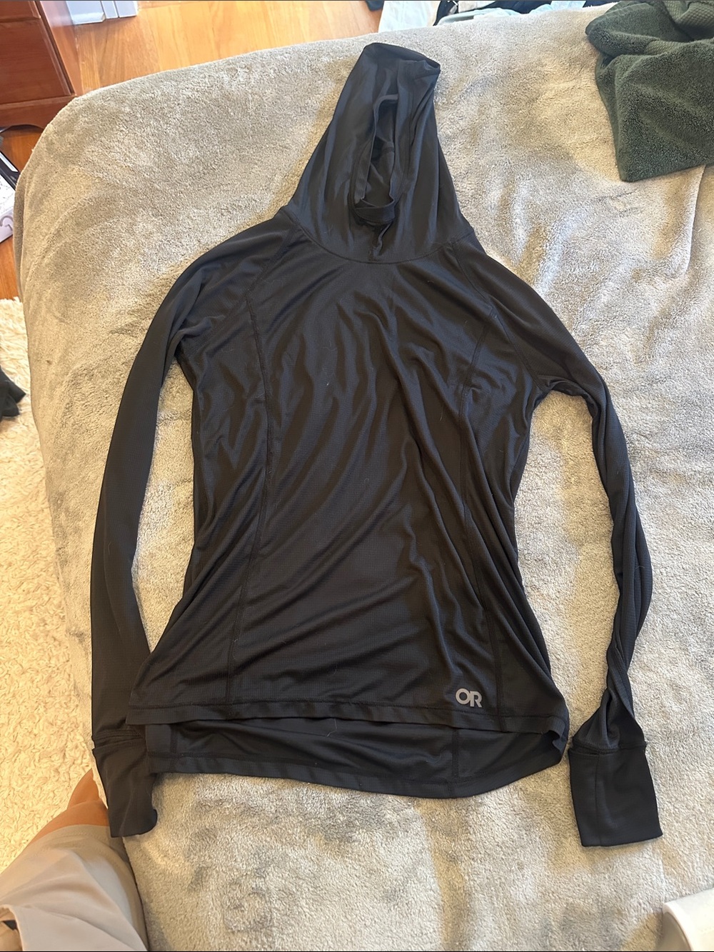 Outdoor Research Sun Hoodie Black